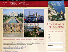 Tablet Screenshot of odysseys-unlimited-catalog.com